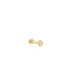 14kt Gold Magma Single Diamond Labret Earring
